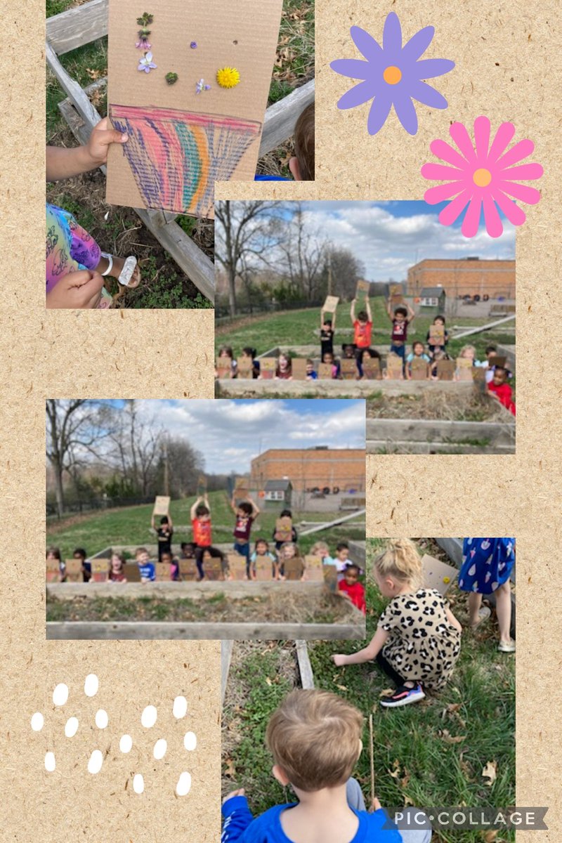 BeckyDollins's tweet photo. Today was the perfect day to pick flowers for our cardboard vases! The kids had a blast with Mrs. Devero and Mrs. Regas! Great fine motor work pushing their stems through the cardboard holes! <3 #Springisfinallyhere @Oakwood_Manor @NKCSchools @NKCEarlyed https://t.co/JHacvfoWWV