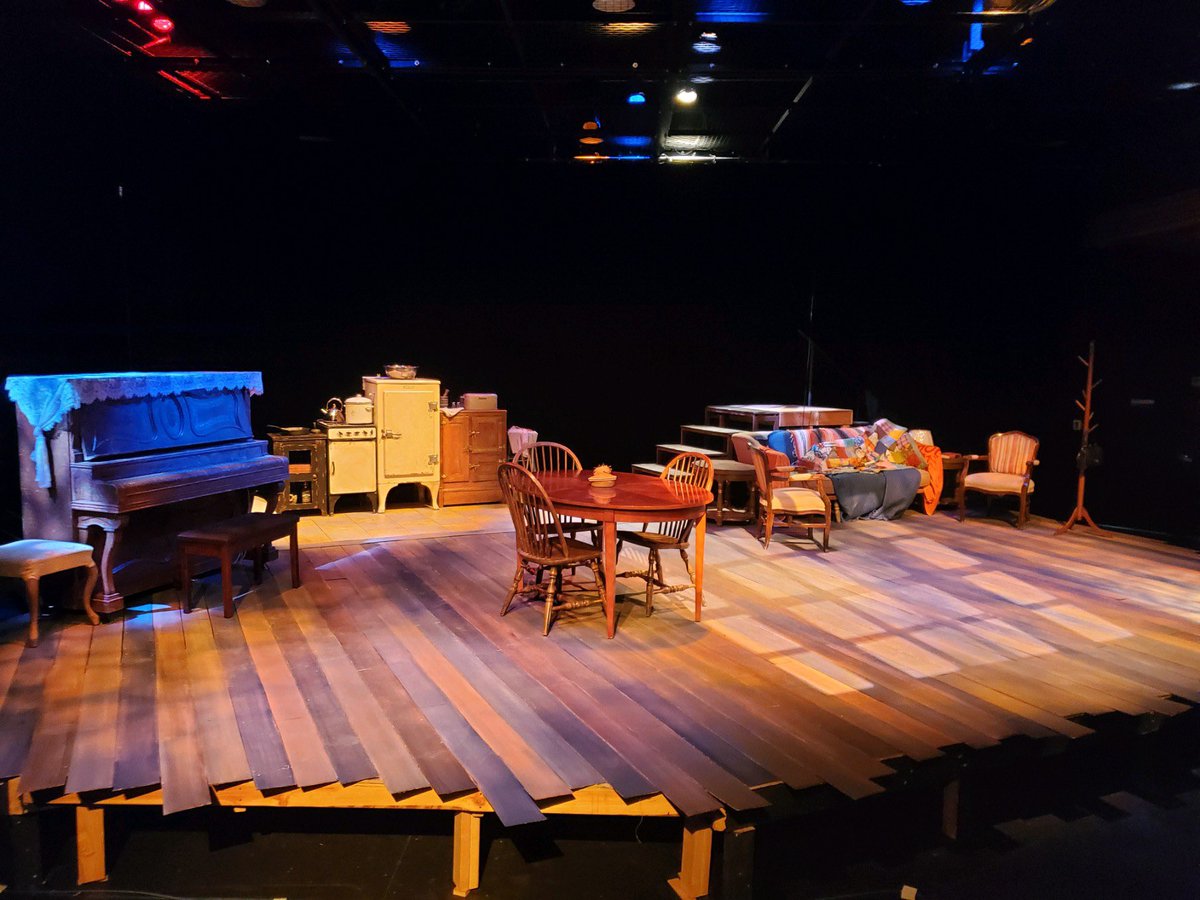 Wow. Look at that set. *Chef’s Kiss ✨ 🎹 August Wilson's The Piano Lesson Opening April 7th ‘23 Tickets at apublicfit.org 🎟️ 🎭 #APfthePianoLesson