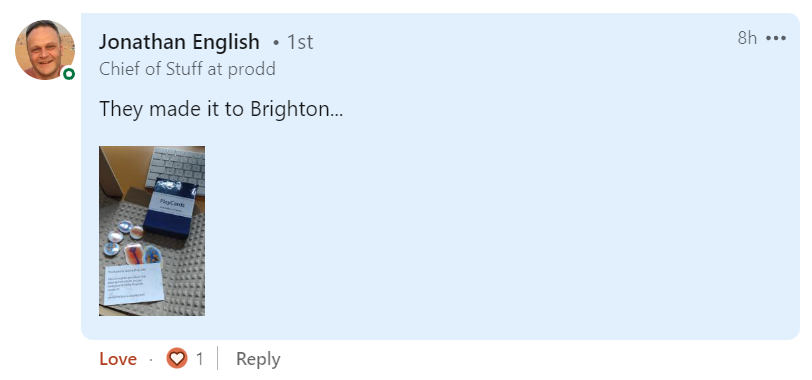 Spotted in the wild!
