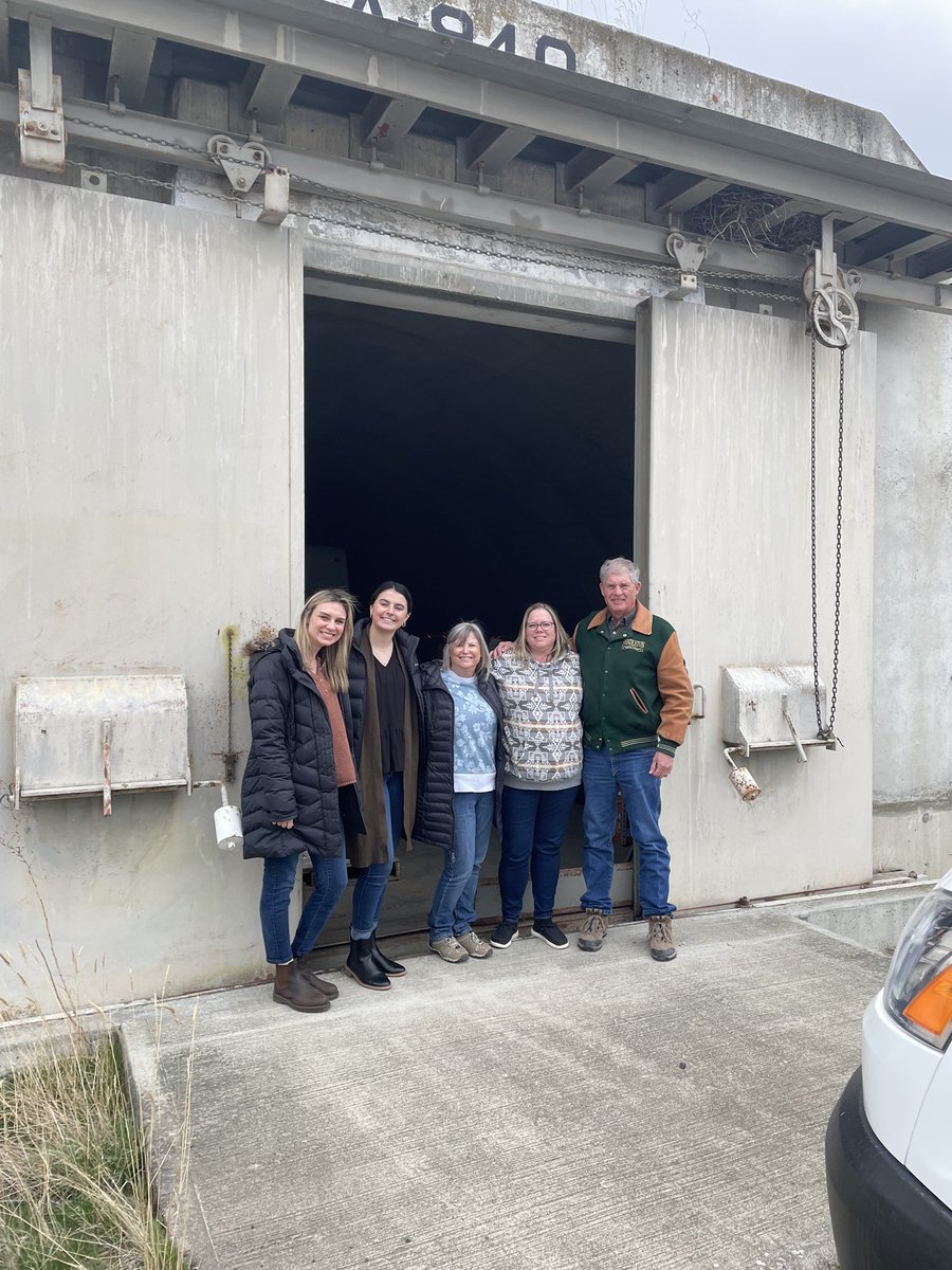 UCBoardofComm's tweet photo. Last week Commissioner Dorran led a tour of the igloos at the former Umatilla Chemical Depot for a few Umatilla County staff. https://t.co/Zy61dnEGiu
