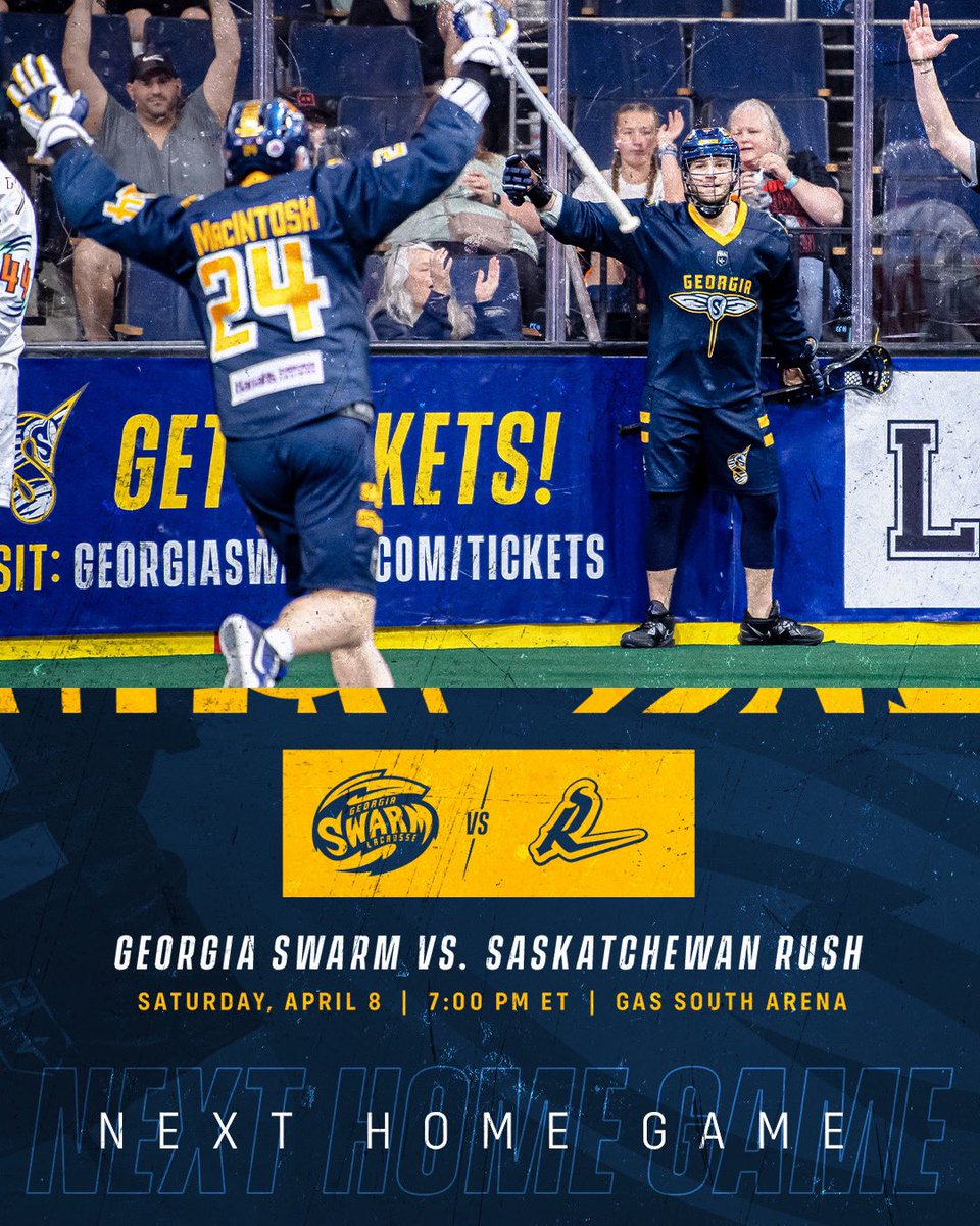 Georgia Swarm Professional Lacrosse tweet media