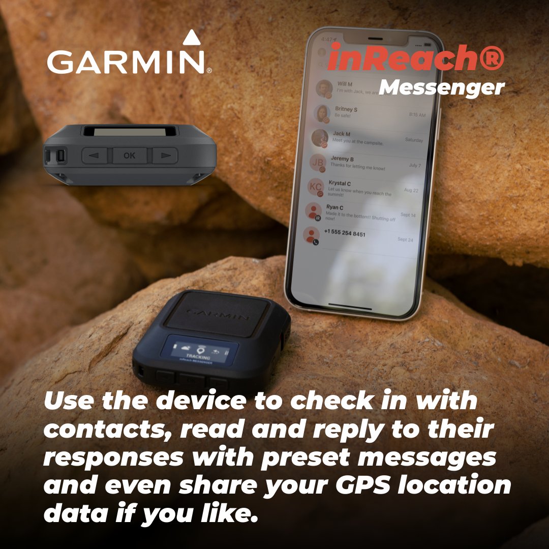 SportsandGadget's tweet photo. Garmin inReach Messenger Handheld Satellite Communicator, Global Two-Way Messaging
To buy: https://t.co/nUpcHAjmls
#garmin #garmininreach #garmininreachmessanger #communicator #travel #trackback #trackbackrouting #Sportandgadgets #Smartoutdoors #global #twowaymessaging https://t.co/sOwbTv2G2J