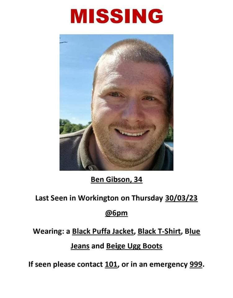 MEGZI83's tweet photo. Please share and help find Ben, he is still missing https://t.co/RcdsV1GyiS