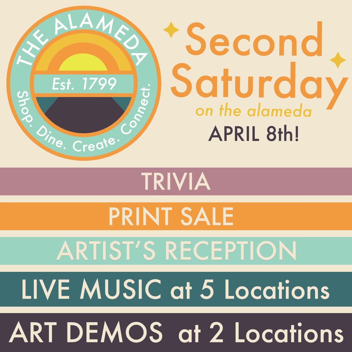 Visit The Alameda (@visitthealameda) on Twitter photo Second Saturday on The Alameda
Come support our small local businesses!
April 8th
Times vary so check out a full schedule instagram.com/visitthealamed…
<a href="/spizarro/">Sal Pizarro</a> @supellenberg <a href="/MattMahanSJ/">Mayor Matt Mahan</a> Second Saturday on The Alameda
Come support our small local businesses!
April 8th
Times vary so check out a full schedule instagram.com/visitthealamed…
<a href="/spizarro/">Sal Pizarro</a> @supellenberg <a href="/MattMahanSJ/">Mayor Matt Mahan</a>