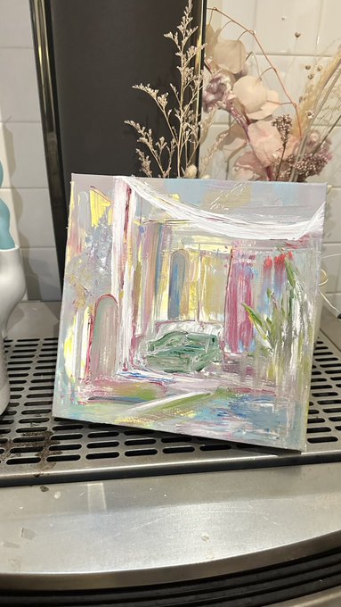 lil painting I did in 30 mins :3 https://t.co/foS5ELwBce