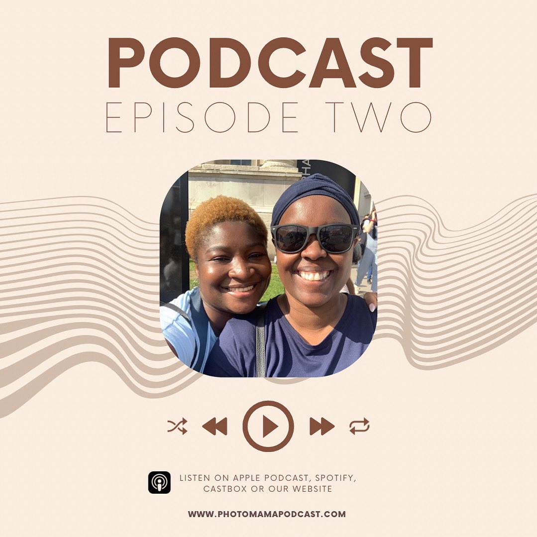 Episode 2 is now LIVE! We discuss the benefits and drawbacks of adding “being a mum” to our professional bios. Listen here: photomamapodcast.com/2023/04/03/epi… 

Also don’t forget to follow/subscribe, rate, review and share! Thank you all for your support so far 🙌🏾🎙️🎧

#photomamapodcast