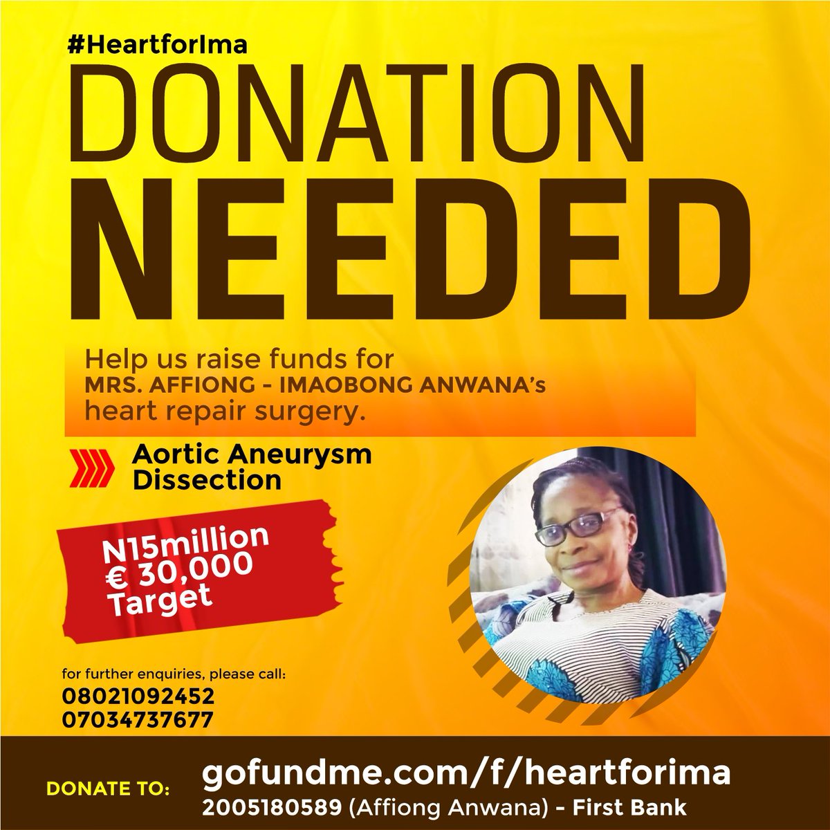 SirFrank_'s tweet photo. Kindly support, however you can. It is HUGE on the receiving end.
#HeartforIma #RT ๐ https://t.co/B595tMwLzZ
