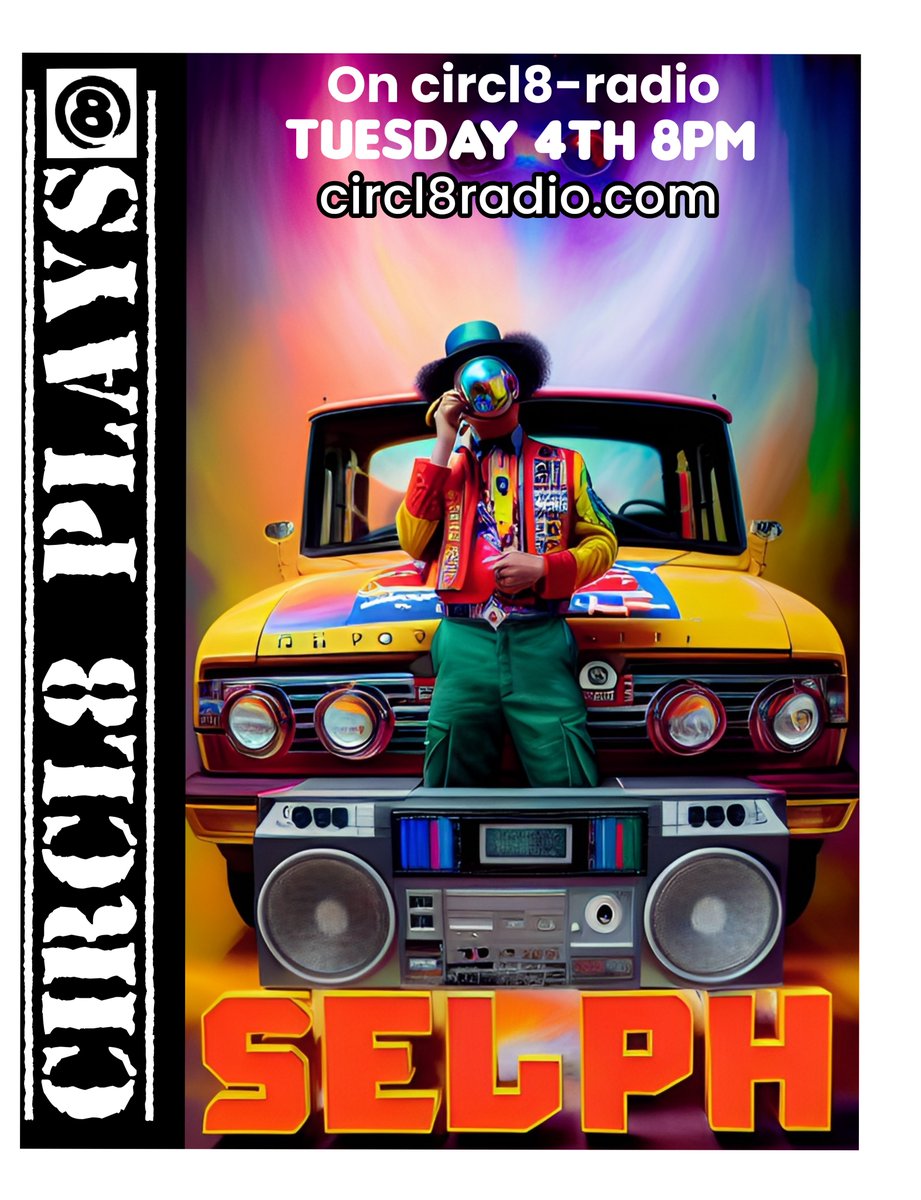 SELPHSOUNDS's tweet photo. Tune in, drop out, for bit of Selph indulgence Tuesday 8pm on 
https://t.co/TQsqB1YyYd
Dan Schott circl8 plays Selph

#radioshow https://t.co/kmx4N2aVV8