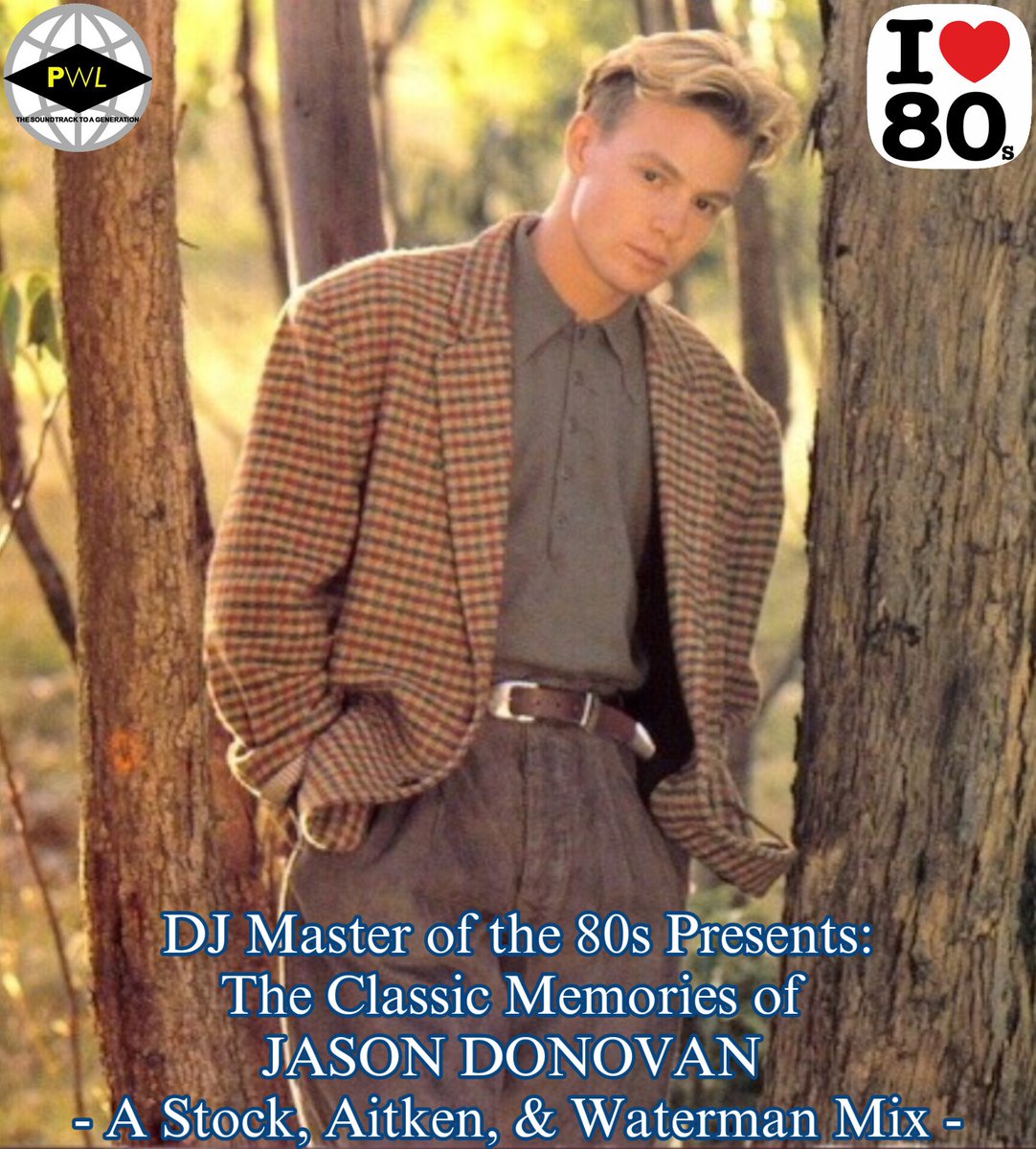 Hey! It's DJ Master of the 80s and I'm gonna make a new 80s mix (titled in the photo). Jason Donovan is one of the greatest Australian singers besides @KylieMinogue back in the 80s. Release date of this mix is coming soon and more updates to come.
#iLove80s
#RetroManila
#80sLove