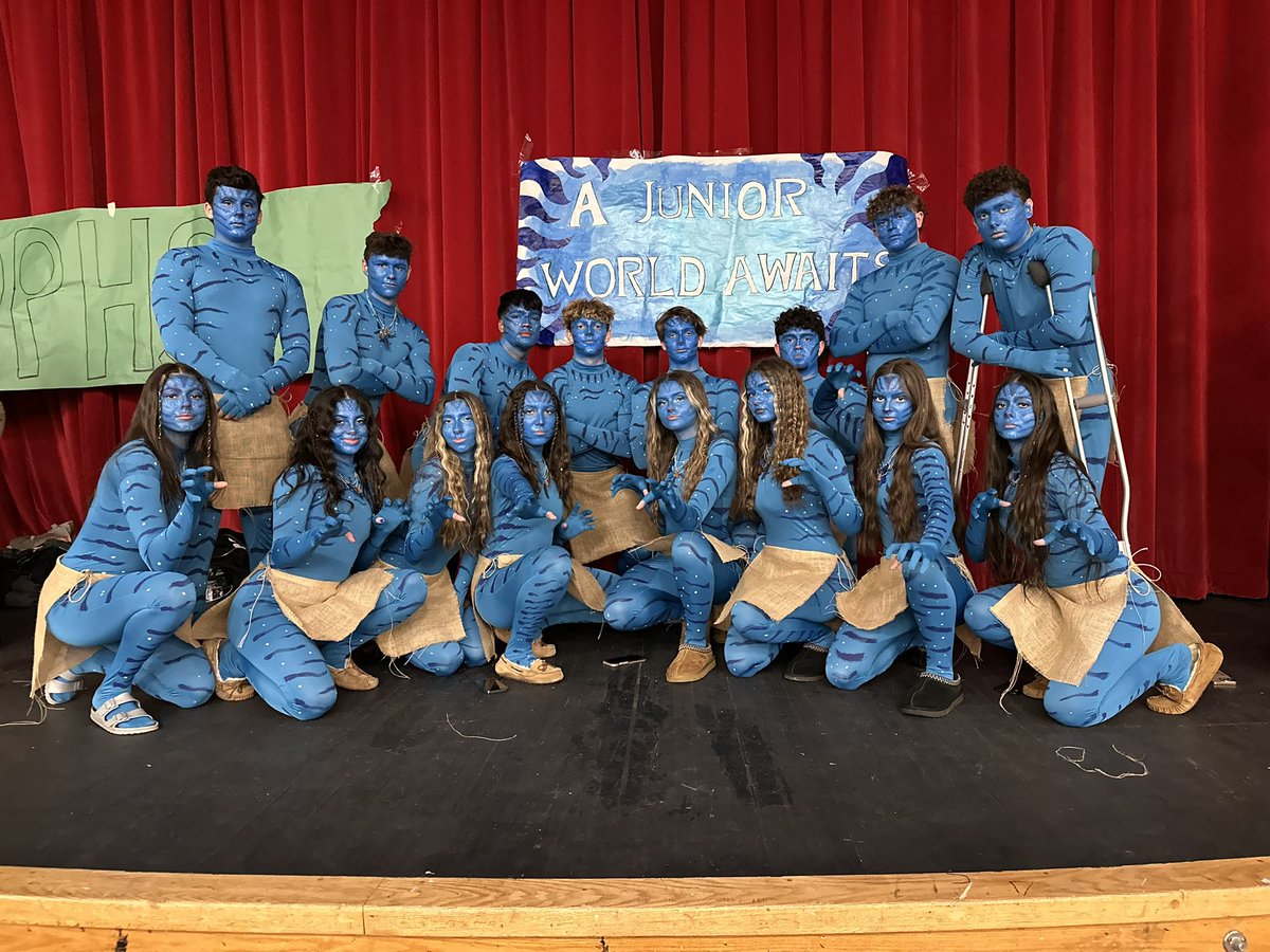 Our Junior BOTC team absolutely crushed costume day as Avatar. Super excited for the main event tomorrow night! #theBraveway #BOTCweek