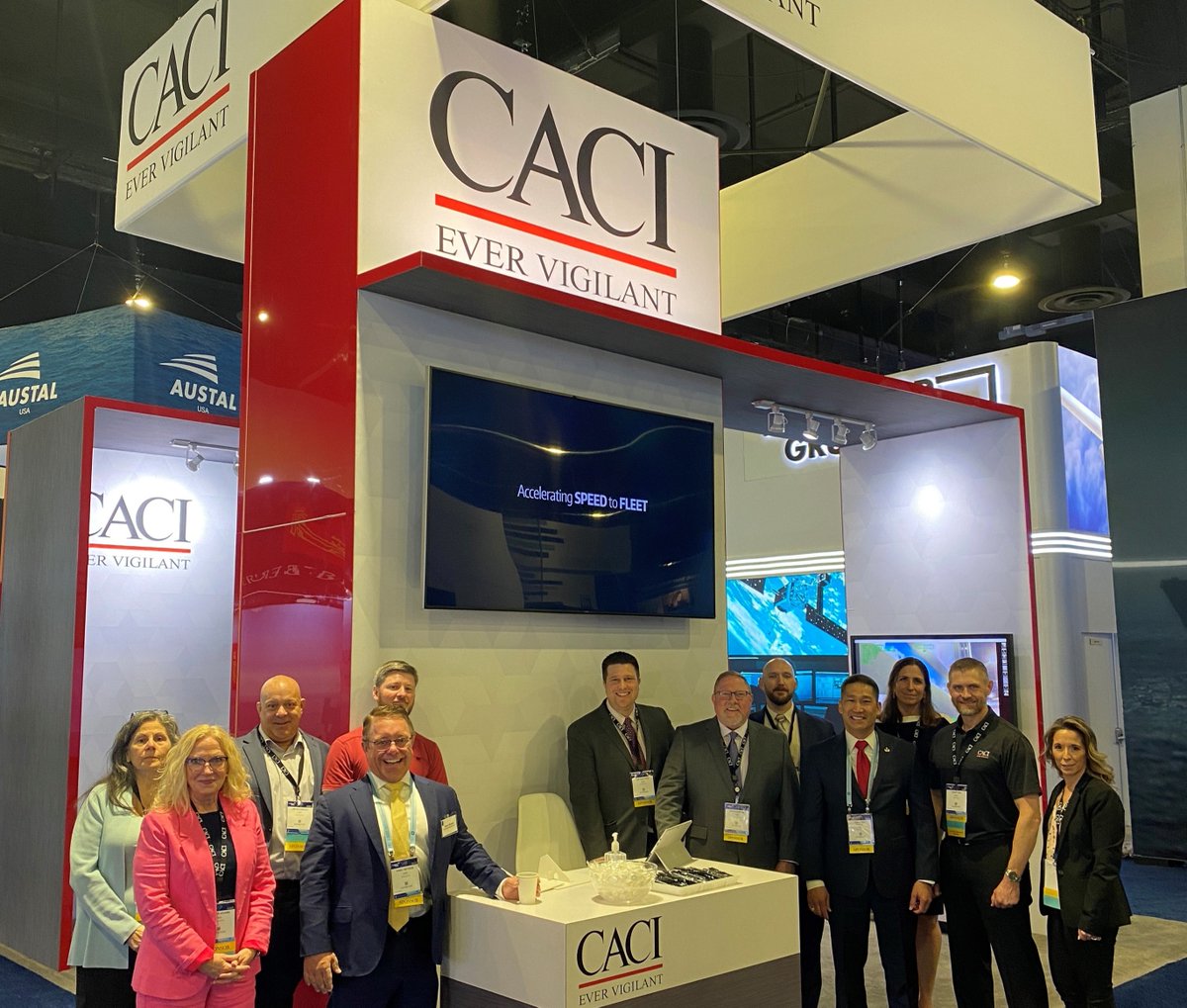 CACIIntl's tweet photo. From sea to space and everything in between, we’re passionate about delivering exceptional expertise &amp; leading technologies that support national security missions. Check us out at booth 1507 at @SeaAirSpace to learn more about CACI’s successes. #TeamCACI #SpeedToFleet #SAS2023 https://t.co/JoRee21lNr