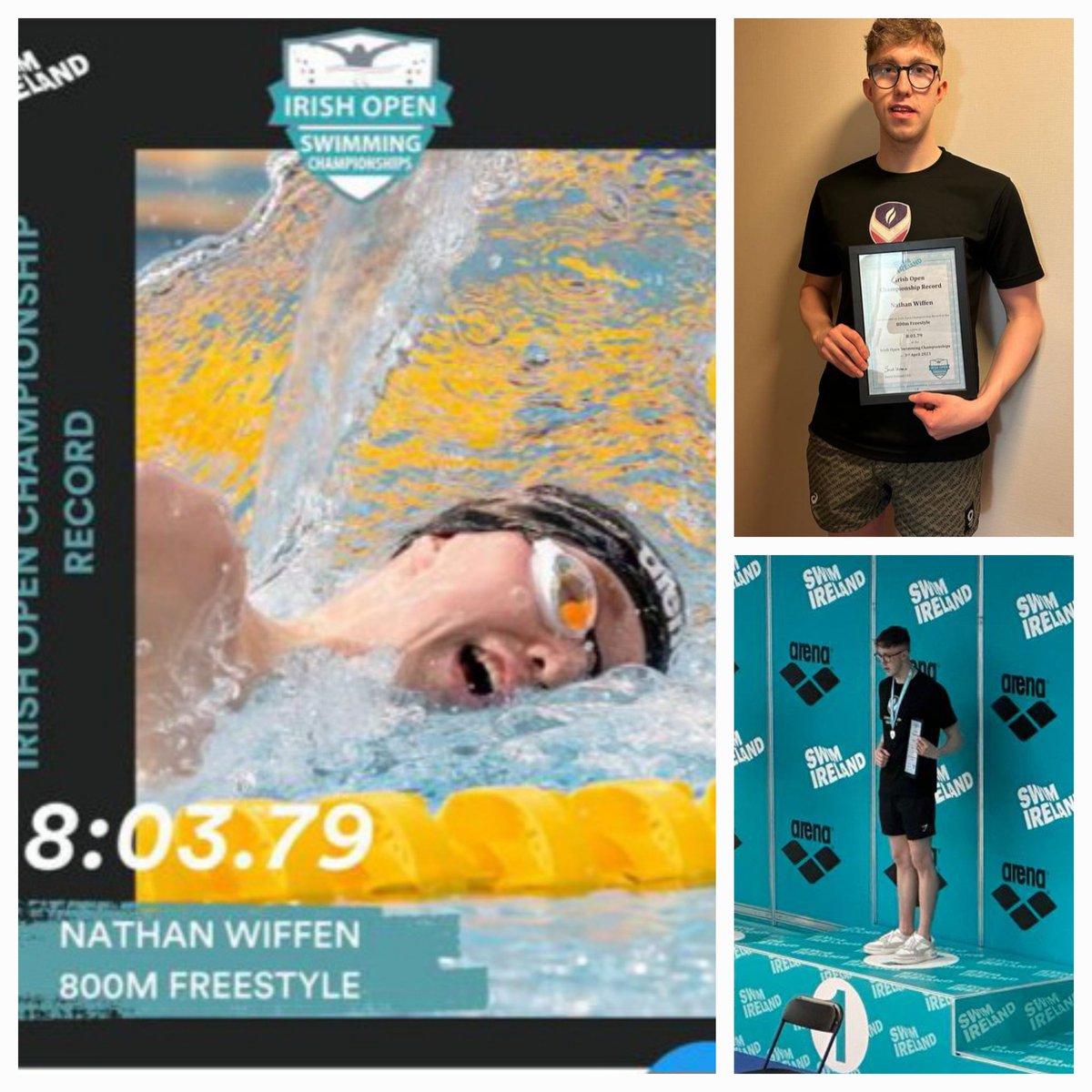 jwwrok's tweet photo. Could not be prouder of @wiffen_nathan tonight in the 800f #IOSC23 @swimireland gold , Championship Record & 10sec pb @SwimUlster @Lboroswimming @funkytrunks_uk @SilverHatchSP @MaryPetersTrust @TeamIreland @sportireland @YourLurgan @abcb_council https://t.co/l6HmY1iTqA