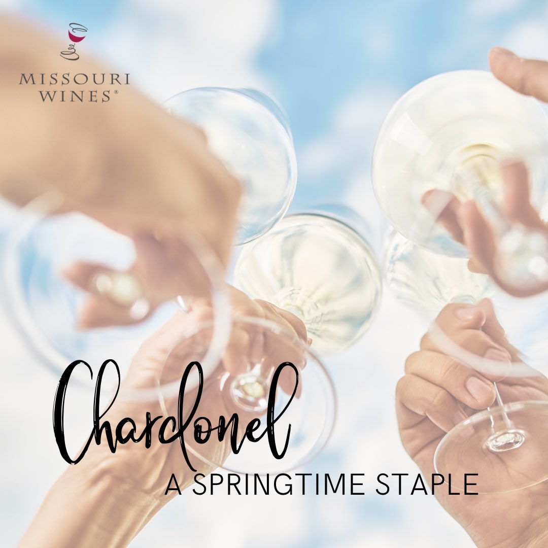 Happy #ChardonelMonth! This April, we focus on this 🌱 springtime staple.  Explore two award-winning 🏅Chardonel wines you will not want to miss out on!  #missouriwine #mowine 

Missouriwine.org/news