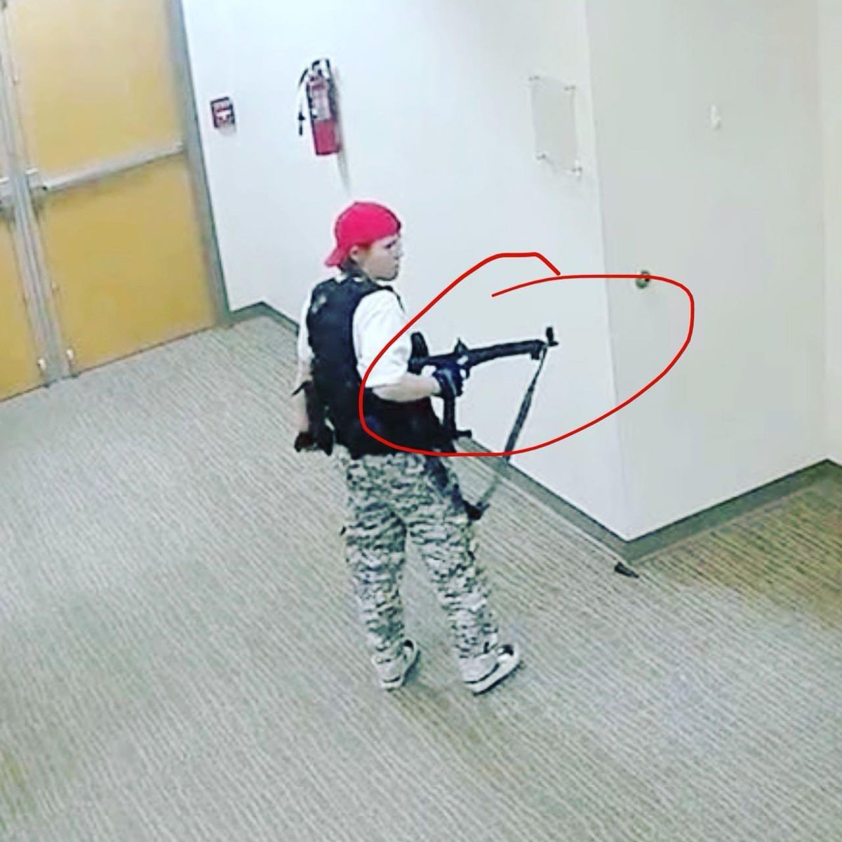 LeftistBasher's tweet photo. That is a Kel-Tec Sub2000 9mm. Where is the AR15 they’re screaming about? #sotg #pft #sub2000 https://t.co/OJRwqZkrKx