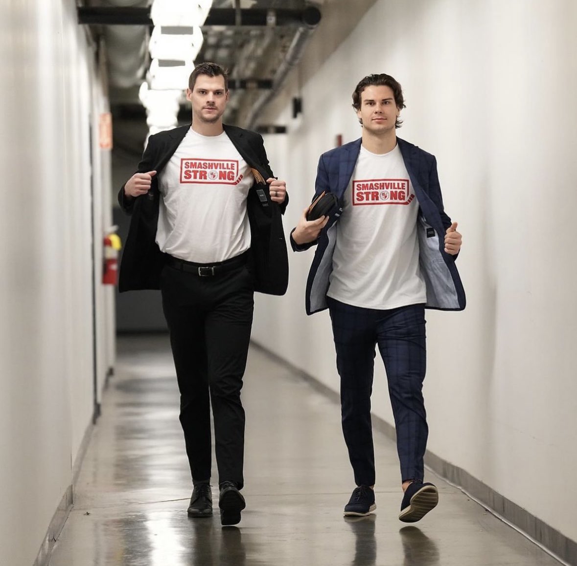 PredsFoundation's tweet photo. SMASHVILLE STRONG ❤️🤍 

Visit the link below to get your shirt. Proceeds benefit those that were impacted by The Covenant School shooting through funds established at the Community Foundation of Middle Tennessee and Daystar Counseling Ministries.

🔗: https://t.co/vwz2lNxPAE https://t.co/g6K0x2TzOo