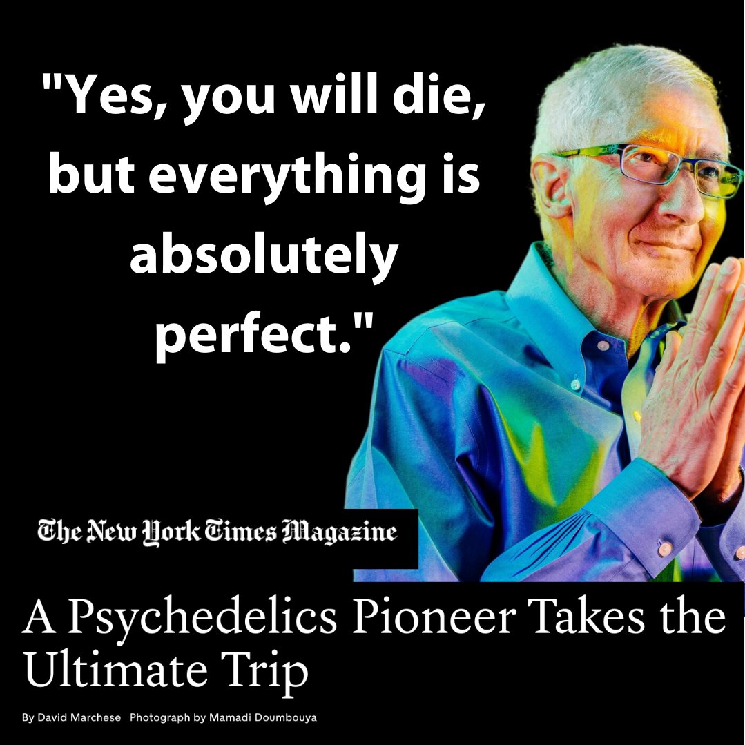 healing_maps's tweet photo. โThis process, is it going to kill me?โ Dr. Roland Griffiths, founding director of the Johns Hopkins Center for Psychedelic and Consciousness Research, asked his cancer during a psychedelic trip on LSD after his Stage 4 diagnosis. Read the full article: https://t.co/d8aPFv2B1S https://t.co/CQHTEQf0W5