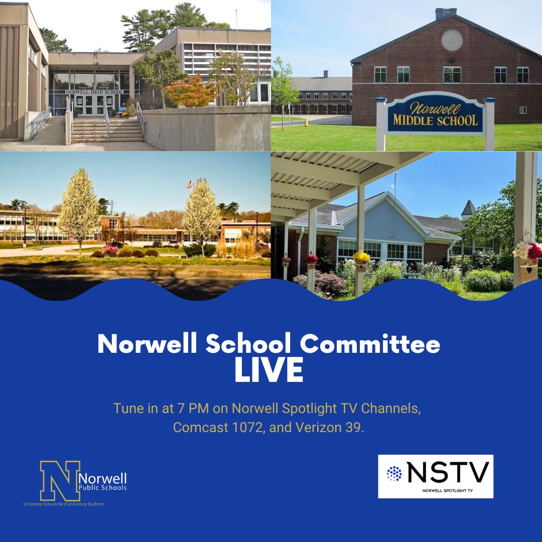 NorwellSpotlightTV on Twitter "Tune in at 7 PM on Norwell Spotlight TV