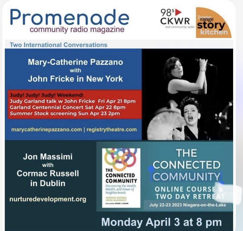 RevMass's tweet image. Tonight at 8pm. Give me and @CormacRussell a listen Ontario