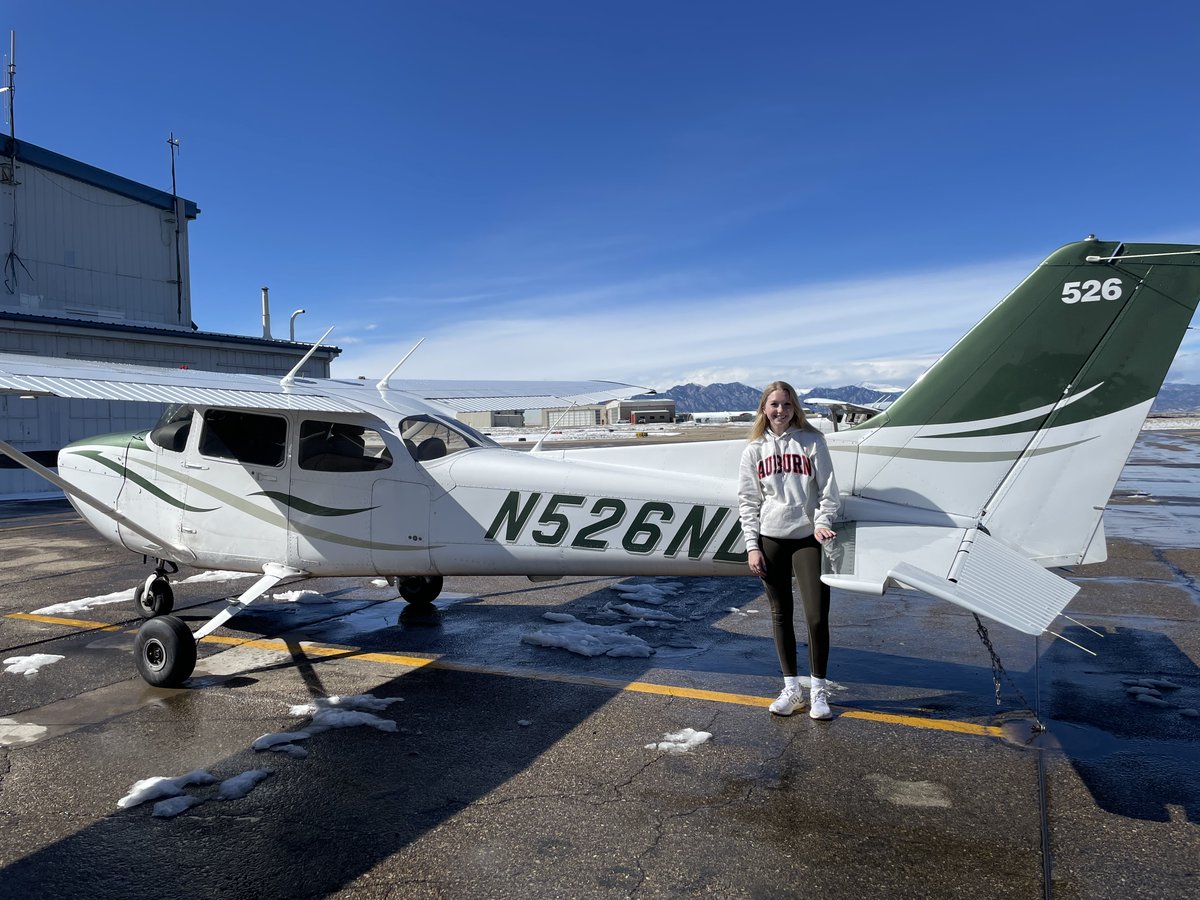 Congratulations to Brooke Jolstad  for completing her First Student Solo Flight! Keep up the great work! 🙌🎉

#PilotLife #Flight #Flying #Pilot #Pilots #Airplane #Airplanes #Plane #Planes #FlightTraining #BlueSky #FlightPlan #PilotProgram #AVGeek