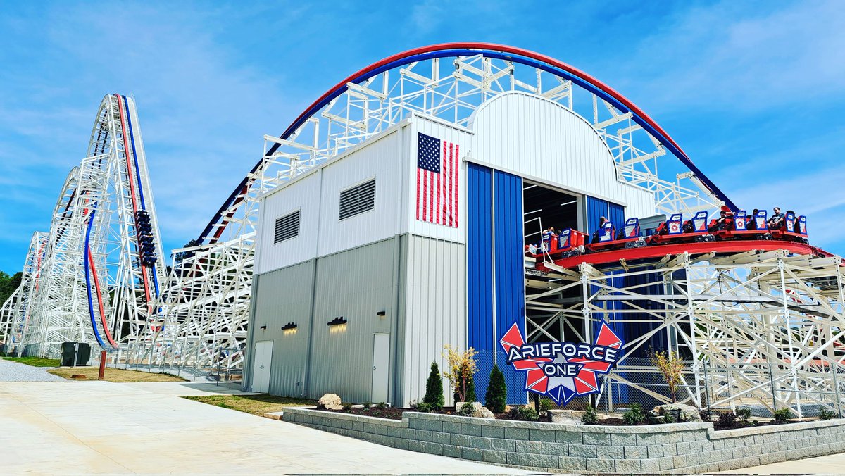 jkwana's tweet image. Arie Force One at Fun Spot Atlanta might be one of the best coasters ever.

#arieforceone #funspot #funspotatlanta #rmc #rockymountainconstruction #rollercoaster #coaster