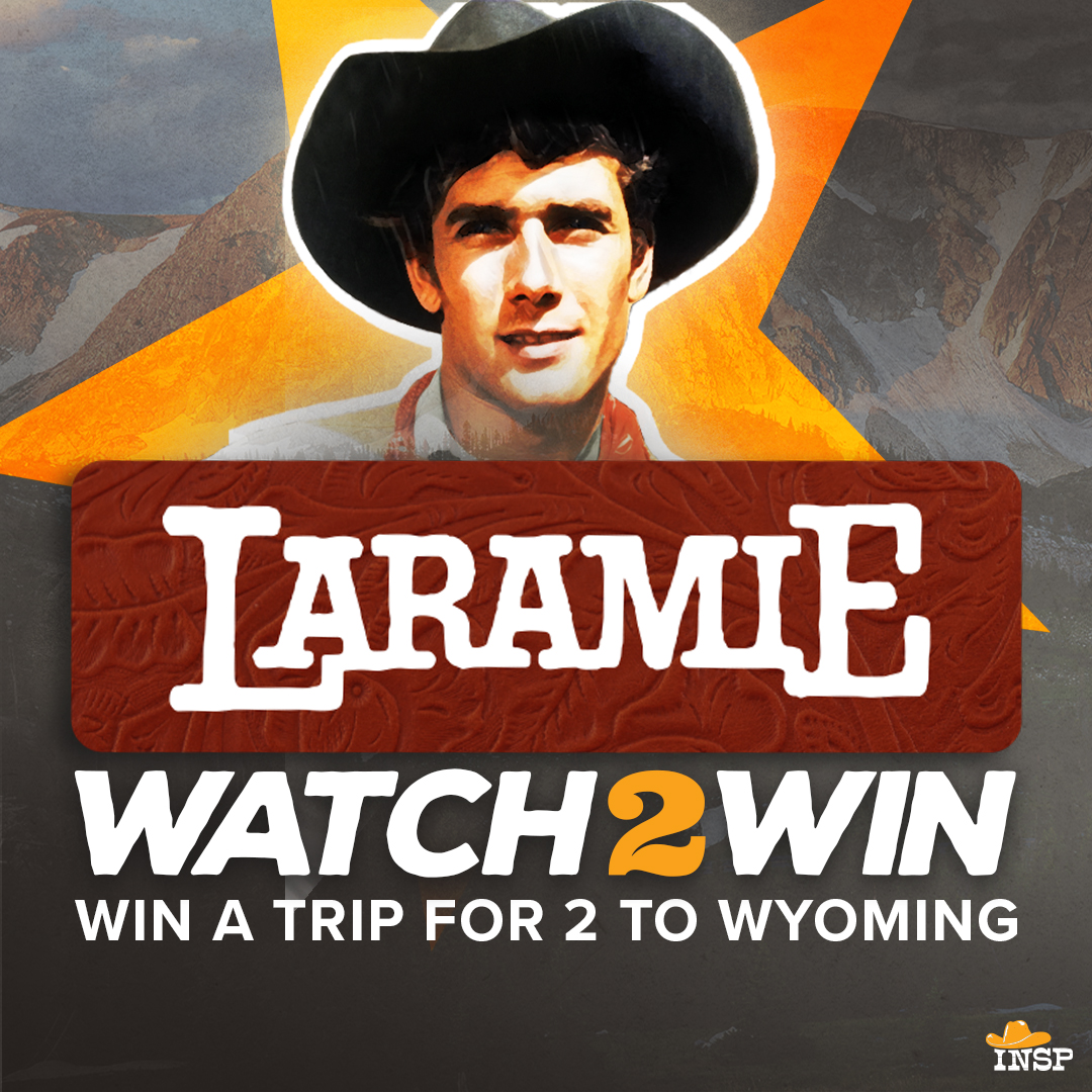 INSP on Twitter "Ready for the code? Laramie Watch 2 Win starts at 6p ET! 👀 ️🏆 You could win a