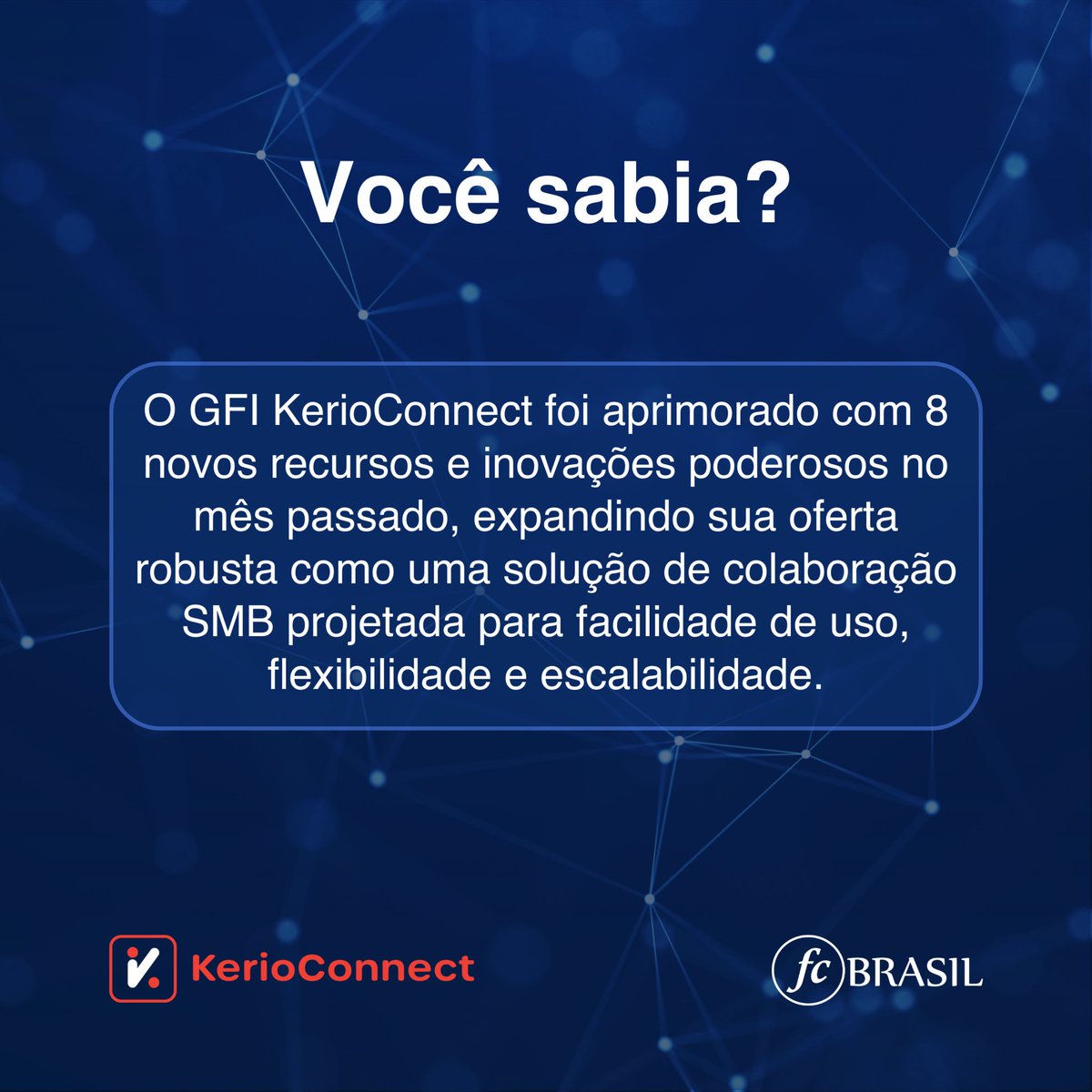fcbrasil's tweet photo. O #GFI #KerioConnect foi aprimorado com 8 novos recursos e inovações poderosas no mês passado!

Saiba mais sobre os aprimoramentos do GFI KerioConnect e muito mais entrando em contato com a nossa equipe! ⬇

https://t.co/XDv4oLWJQ8

#vocesabia #ciberseguranca https://t.co/zYx3qWFDST