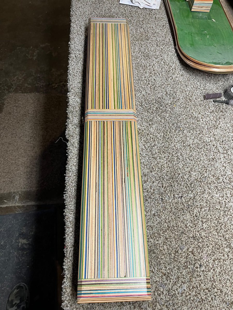 RepurposeSB's tweet image. If you want something one else has you have to #getitmade 🎱1x2 #cuecase from #recycledskateboards🛹