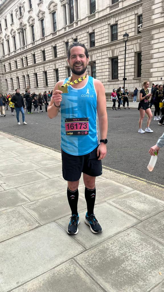 Congrats to Pete Holmes from <a href="/netmattersltd/">Netmatters</a> who ran the #LondonLandmarksHalfMarathon yesterday! 🏃🏻‍♂️

<a href="/LLHalf/">London Landmarks Half Marathon</a> #LLHM2023 #MedalMonday