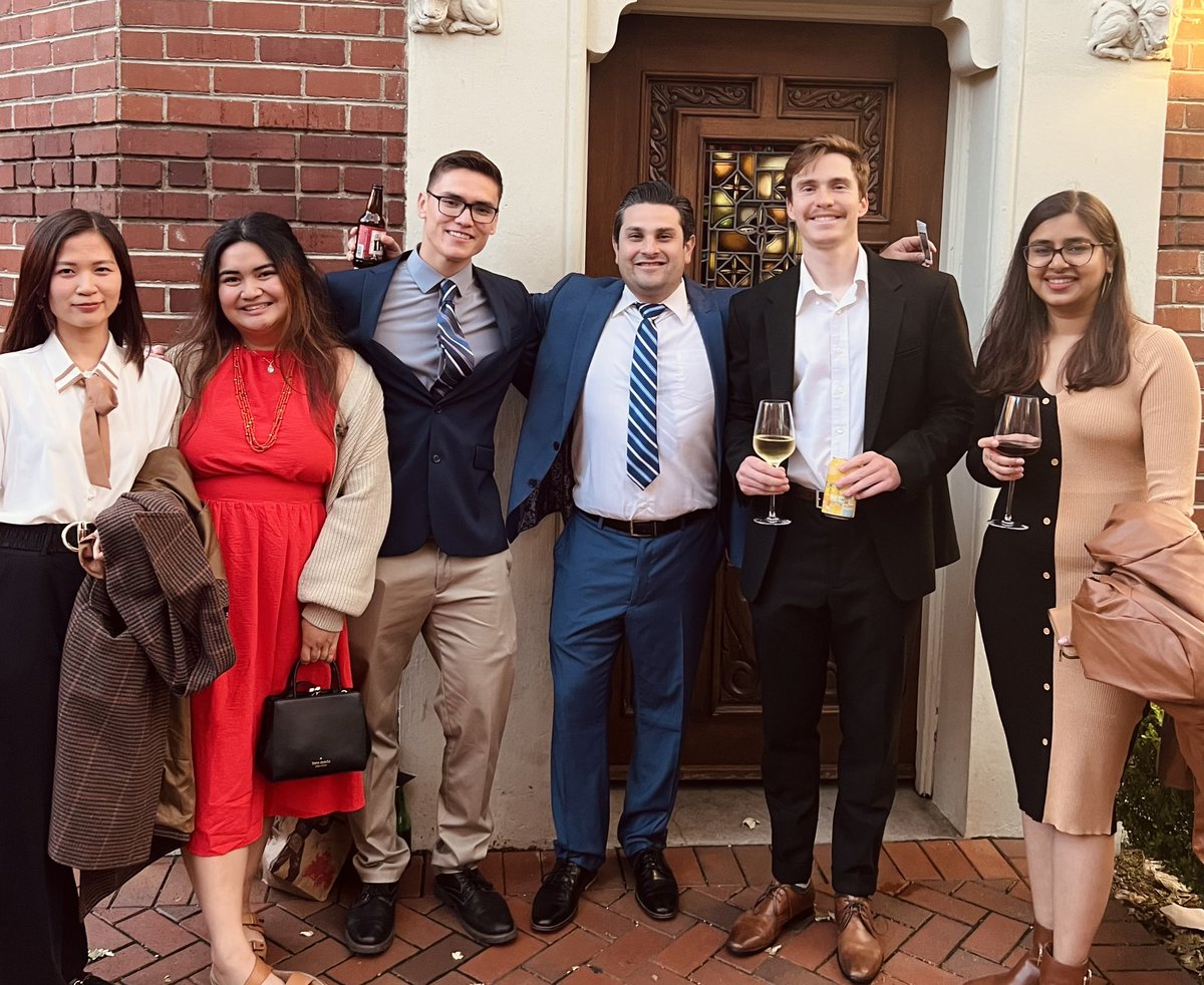 The Marinescu Group at the Stauffer Event @USCChemistry ! #chemtwitter #latepost