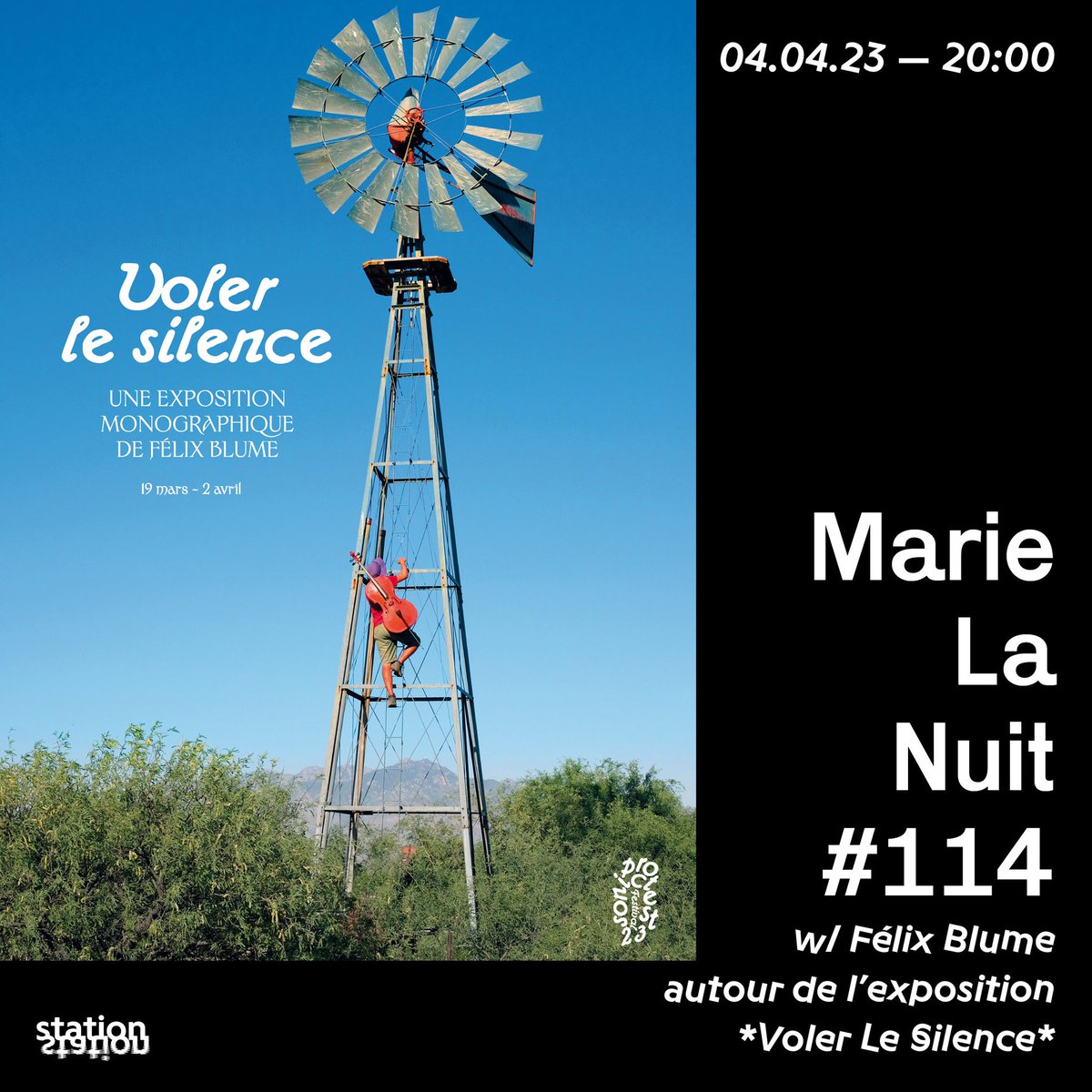 felixblume's tweet photo. Demain à 20h sur Radio Station Station 📻 #sonicprotest #StationStation https://t.co/rFSMqx2Ehx