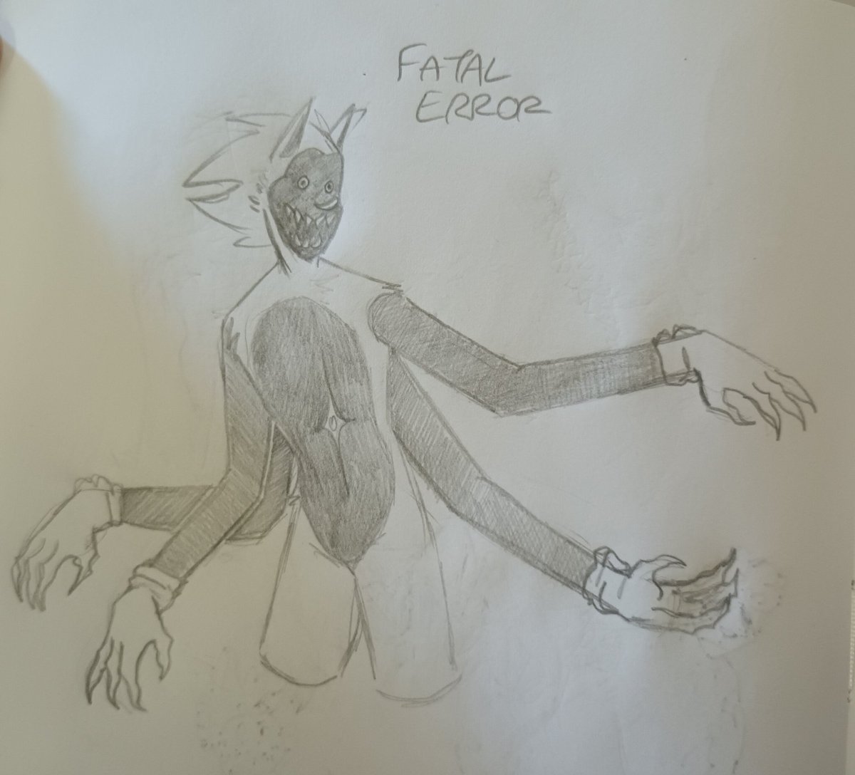 blowlings's tweet image. ive been... inactive for a while haven&apos;t i ?
.
— #fatalerrorsonic #fatalerror #fatalerrorsans #sonicexe #undertaleAU