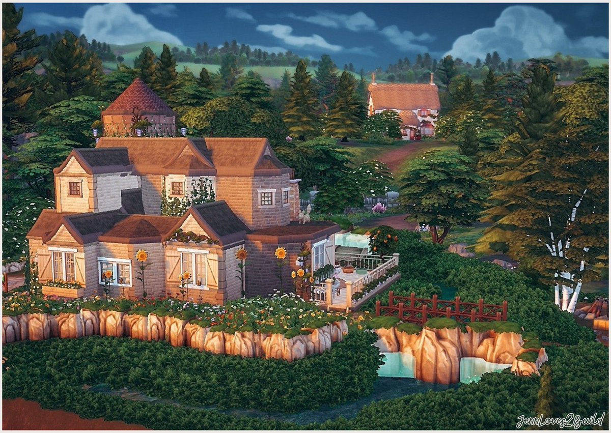 JennsBuilds's tweet photo. A secluded witchy house for the #SiranShell7 challenge from @SiranWitch 🌺

ID: JennLoves2Build
Name: Secluded Witchy Home

#TheSims4 #ShowUsYourBuilds #TS4 #TS4Build #SimsBuild #Sims4 https://t.co/1hTFaJmd6o