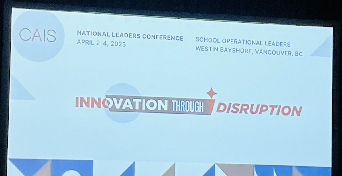 nikdcww's tweet image. A magic Monday in Vancouver at the CAIS 2023 National Leaders Conference. Fabulous opportunity to connect, learn, ideate and problem-solve with independent school colleagues from across Canada 🇨🇦 #CAISNLC @CAIS_Schools