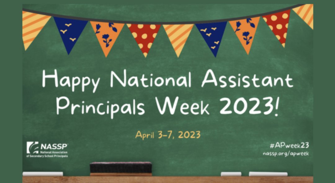 HEY ASSISTANT PRINCIPALS OUT THERE... HAPPY ASSISTANT PRINCIPALS WEEK!!!!