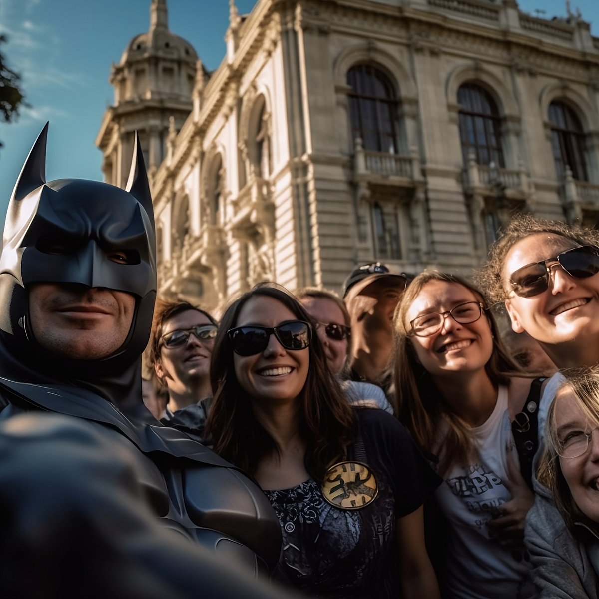 kursenko's tweet photo. Move over, Kardashians - Batman's the new Instagram influencer in town. Follow https://t.co/WzHm7DJ64C for a look at the Dark Knight's everyday adventures, from horseback riding to exploring the great outdoors. #BatMaybeMan, #BatmanUnmasked, #TravelingBatman, #Batman #DCComics. https://t.co/F56sp8FHvf