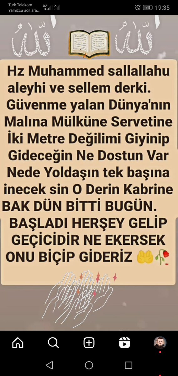 IskolUmut's tweet photo. Tek doğru yol Allah yoludur tabiki körlüğe yatıp kendimizi kandırıp başka dinlere inanıyorsak oda ne bu dünyada nede öbür dünyada hesabını veremeyiz https://t.co/zWbQvQmP1j