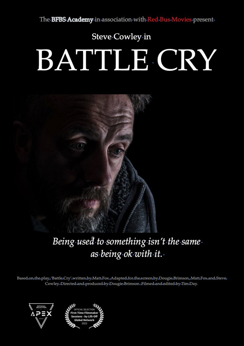 Oh look... now we have two! #battlecry #shortfilm #PTSD