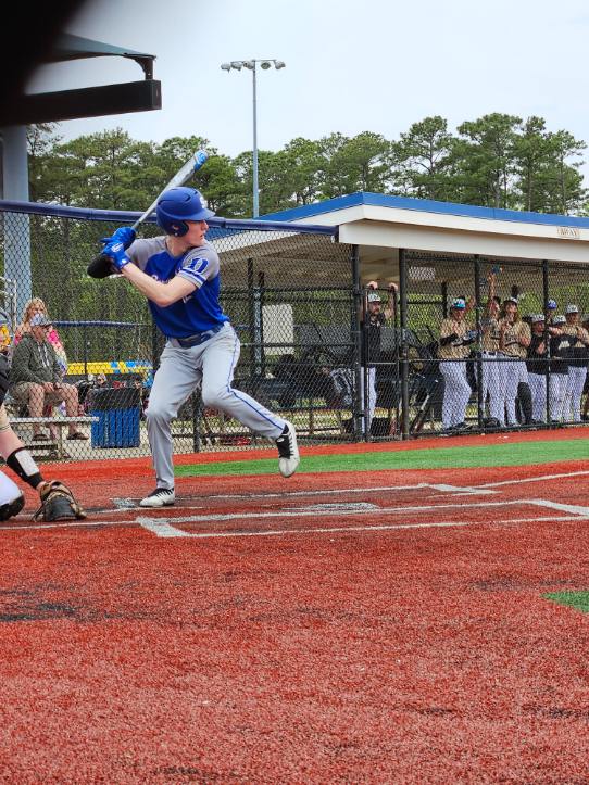 BluedevilBaseb3's tweet photo. Jack Semler is the Varsity Ralphies player of the game, with a big 3-run homerun! https://t.co/mE2c5S20t4