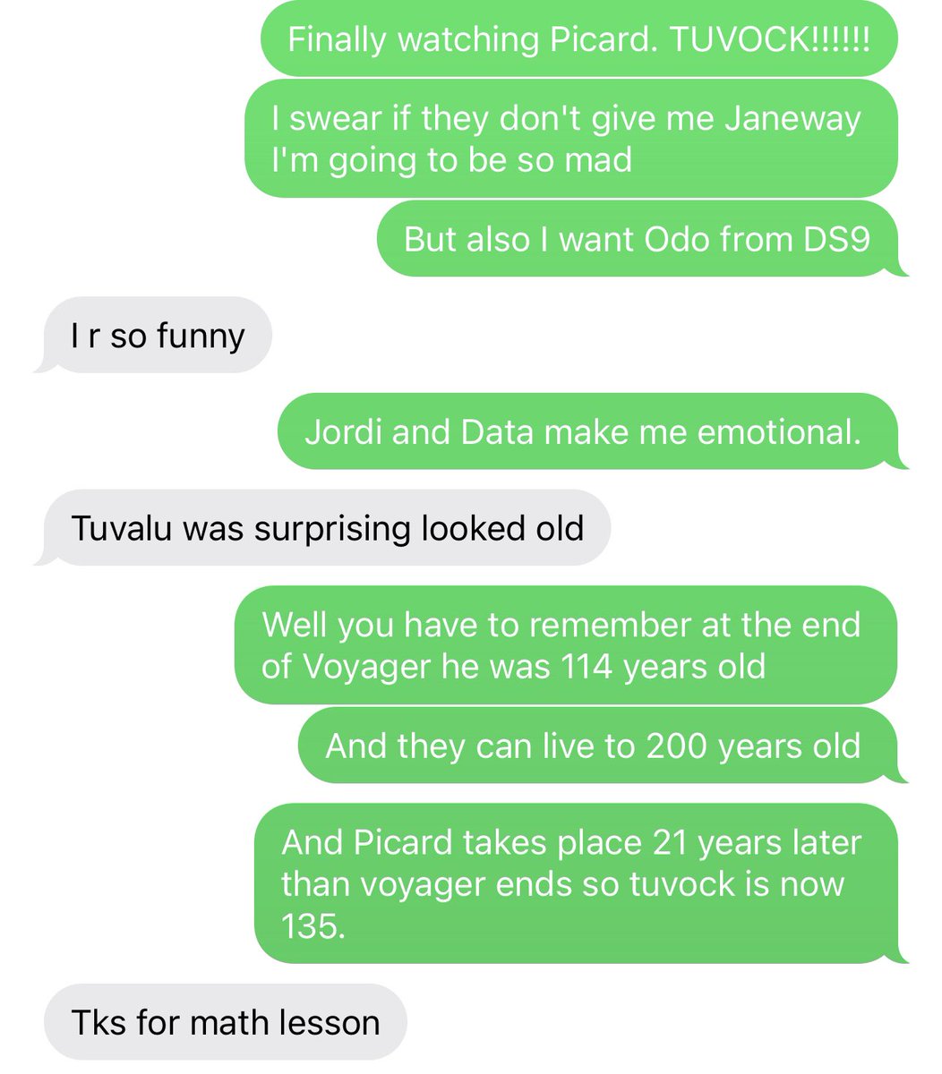 AnnieTilt's tweet photo. The nerdiest conversation I’ve ever had. @SirPatStew @JeriLRyan @levarburton @BrentSpiner https://t.co/UHNtkW53or