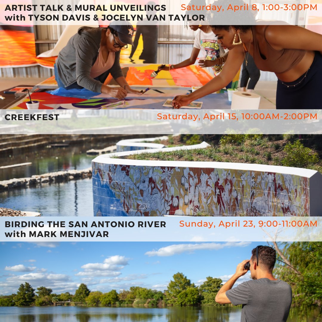 Art of Four - Artist Talk and Mural Unveiling - San Pedro Creek