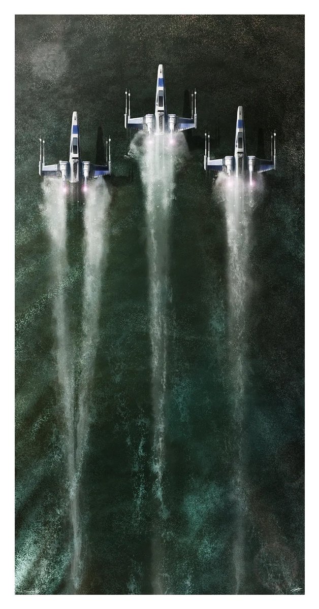 andy_fairhurst's tweet photo. VII. Another official Star Wars piece I did a few years back ( I’ve been very lucky to have done a few ) Done for @posterposse and originally sold through @BottleneckNYC and @AcmeArchives #starwars https://t.co/vDaNqcfR0X