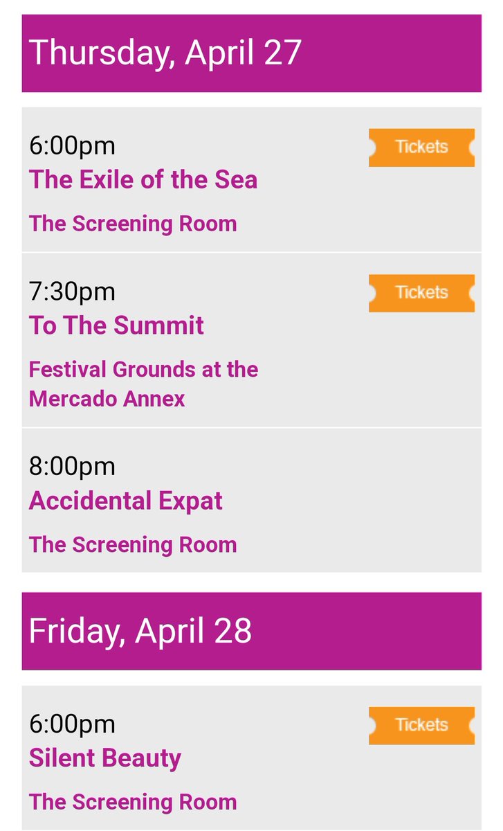 Feliz de estrenar nuestra película <a href="/AccidExpatFilm/">Accidental Expat</a> este mes (27 de abril) en selección oficial del <a href="/AZFilmFest/">AZ Intl Film Fest</a> 

Visita la página web para tus boletos; filmfestivalarizona.com 

#accidentalexpatfilm #movies #FilmFestival #moviemaking #micineyyo