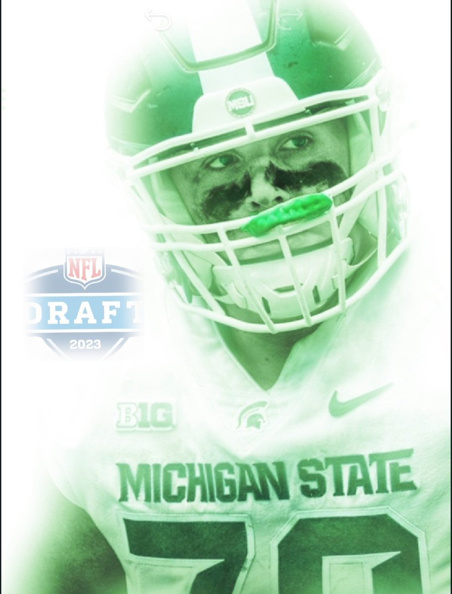 Jarrett Horst flipped the script early in his career, going from JUCO to Arkansas State to Michigan State to No. 1 overall pick in USFL to Hula Bowl. A throwback to OL pos who imposes will on defenders Would you bet against him making it in the NFL? podcasts.apple.com/gb/podcast/nfl…