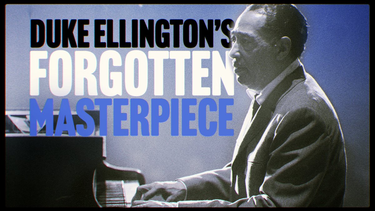 WatchPolyphonic's tweet image. Latest video is up on Nebula! In it, I look at Duke Ellington's deeply underrated "Masterpieces" album, and in particular his 15 minute take on "Mood Indigo." Not sure how well this one will perform, but I think it's a story that deserves telling.