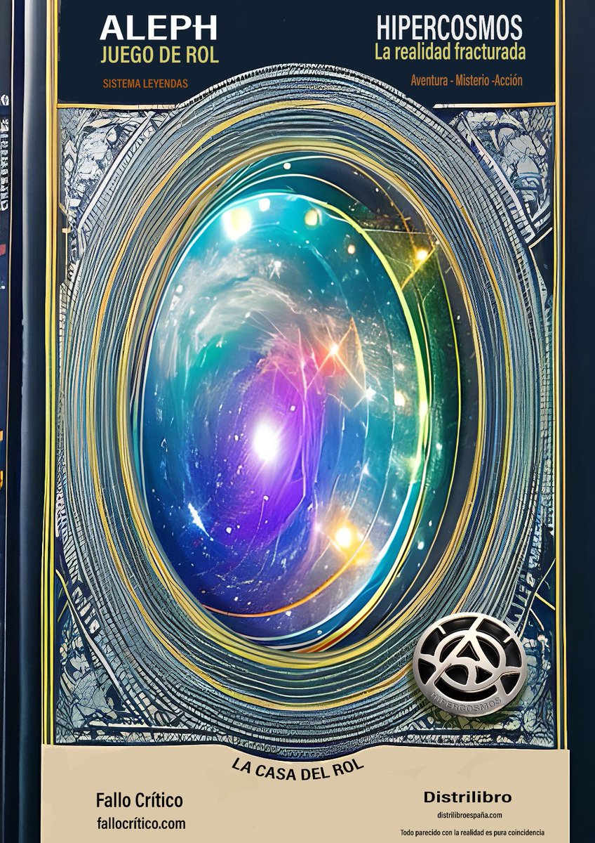 El Aleph: Hipercosmos, es un juego de rol en el que los jugadores interpretan a los protagonistas de la historia, personas que han advertido progresivamente que las cosas no son como eran o como ellos recuerdan. Pequeños cambios en la realidad, que poco a poco van creciendo...