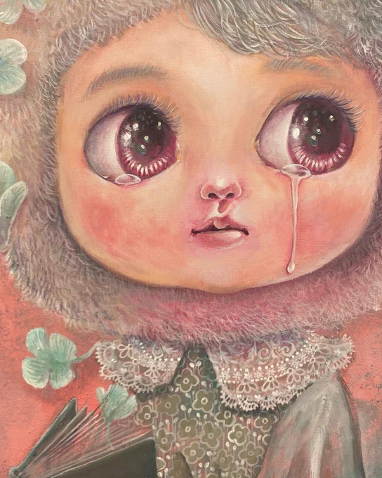 今はいっぱいいっぱいですが今年の8月の2人展娘程の若い作家さんと御一緒させていただくのがとっても楽しみ今日もおはよう生きている 