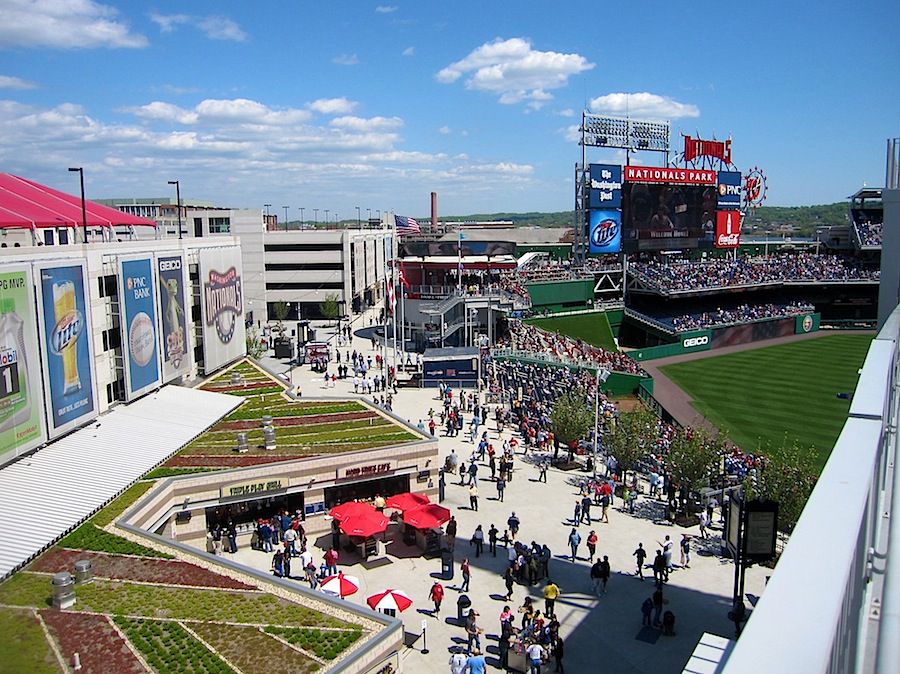 nationals park aerial view