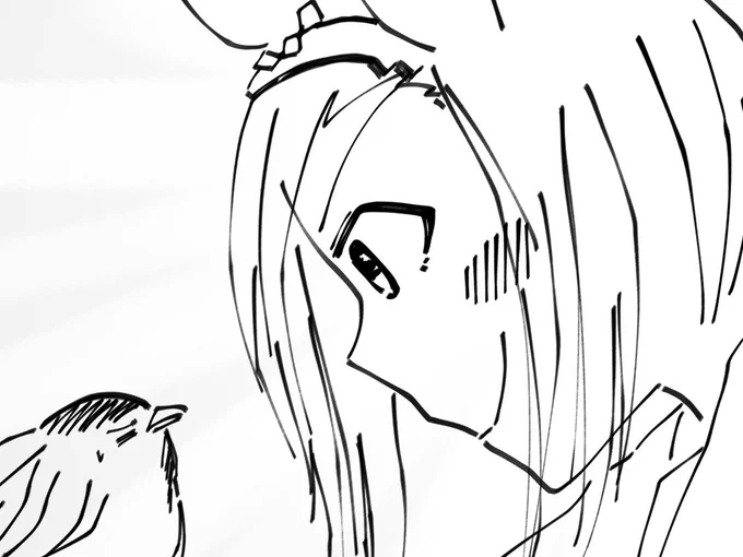 朝の光で目が覚めるような 