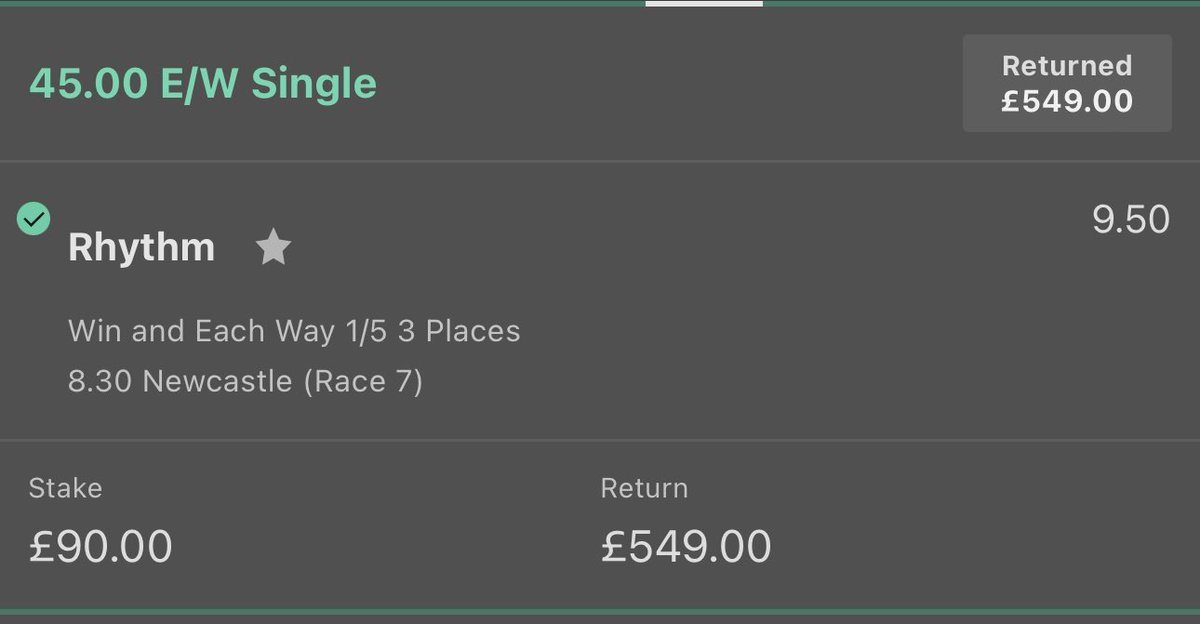 Daniel James Racing 🐎 tweet media