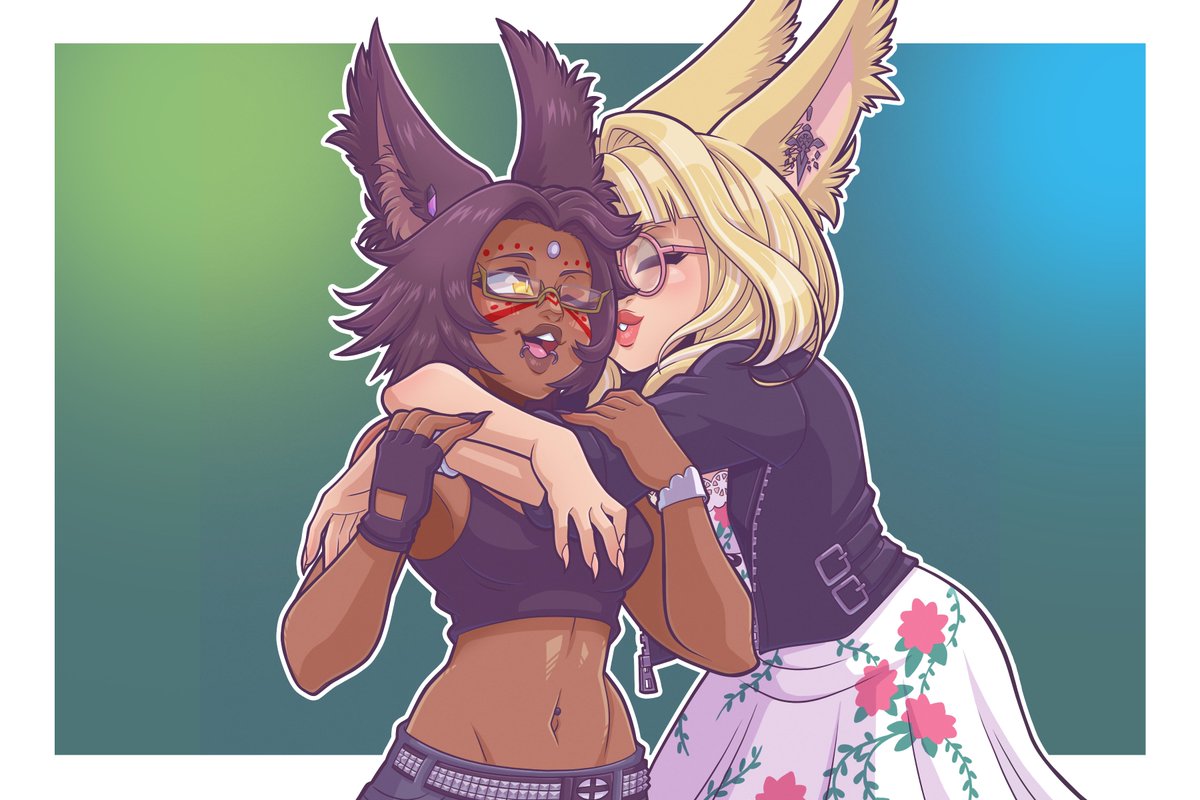 PaleaRaptor's tweet photo. Also, I'm still offering Final Fantasy XIV commissions!!!  DM me if you're interested in one of your own!!! https://t.co/kJplvoRkOd